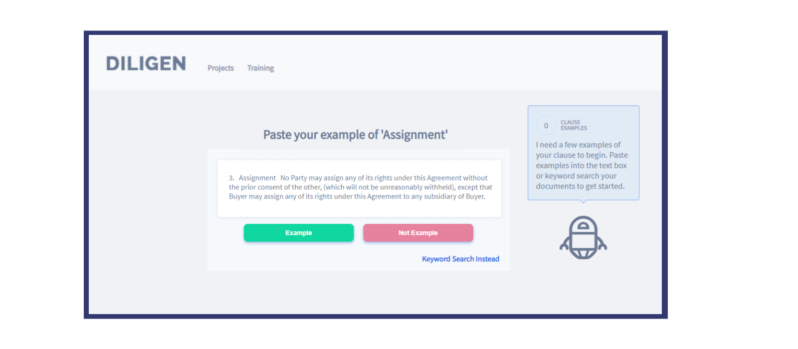 Diligen Prodigy UI