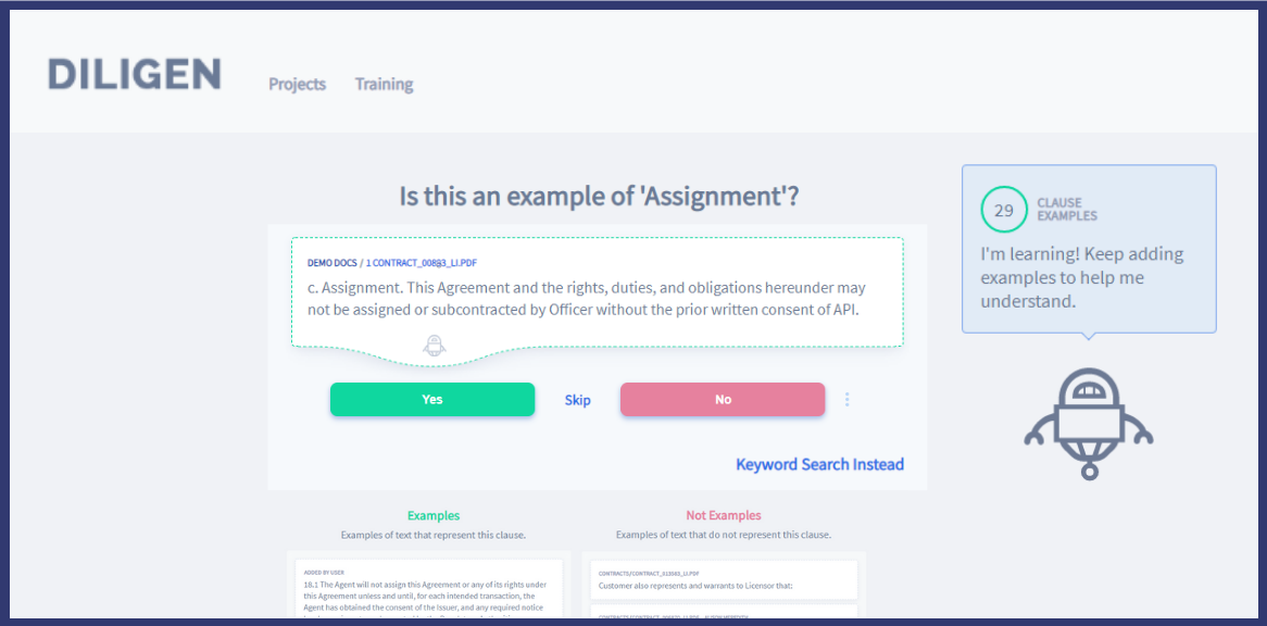Diligen Prodigy UI