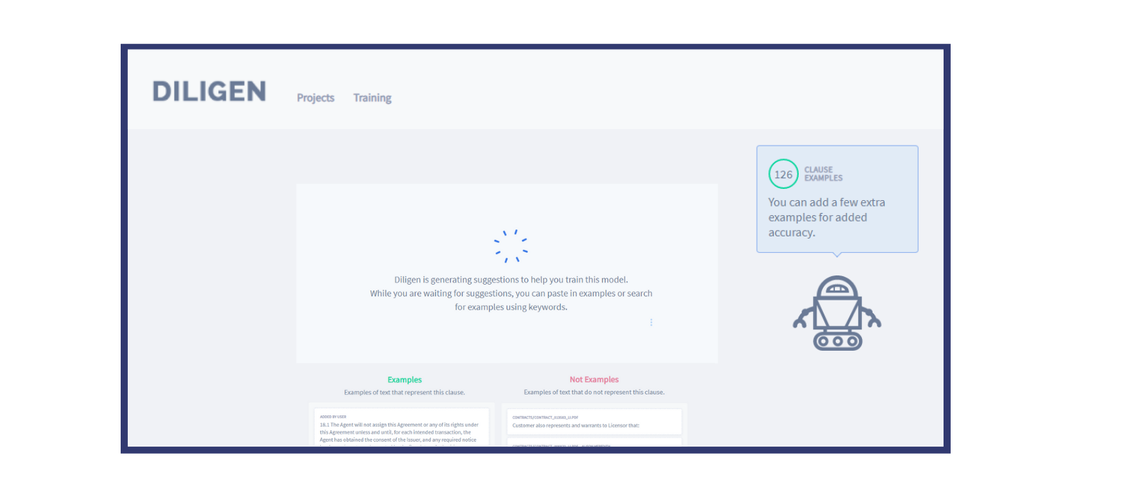 Diligen Prodigy UI